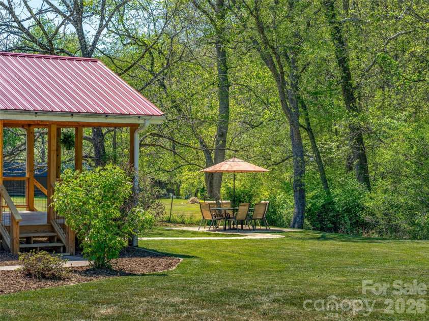 5881 US 23 Highway, Mars Hill, NC 28754.  MLS# CAR4374196, YatesRealty ID 18088. Backyard