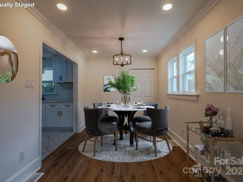 6305 Dale Avenue, Charlotte, NC 28212.  MLS# CAR4216186, YatesRealty ID 18107. Virtually Staged