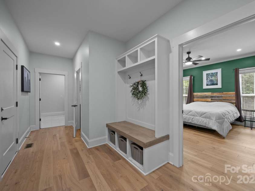 2577 Bonnybrook Circle, Rock Hill, SC 29732.  MLS# CAR4263374, YatesRealty ID 18118. Drop zone and hallway to half bath & laundry