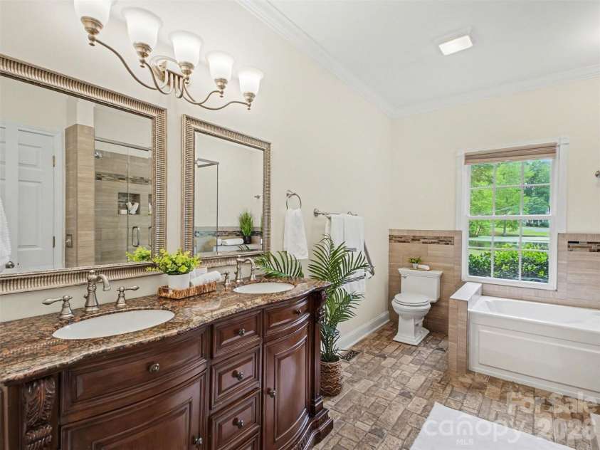 1310 Allison Court, Salisbury, NC 28146.  MLS# CAR4374726, YatesRealty ID 18119. Large primary bath