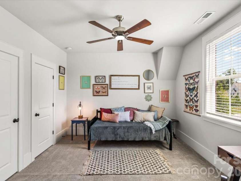 559 Preservation Drive, Fort Mill, SC 29715.  MLS# CAR4369169, YatesRealty ID 18120. Generously sized upper bedroom... bright, restful, and ready for any style