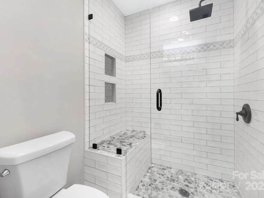 3300 Chancellor Lane, Monroe, NC 28110.  MLS# CAR4219871, YatesRealty ID 18121. Guest bathroom