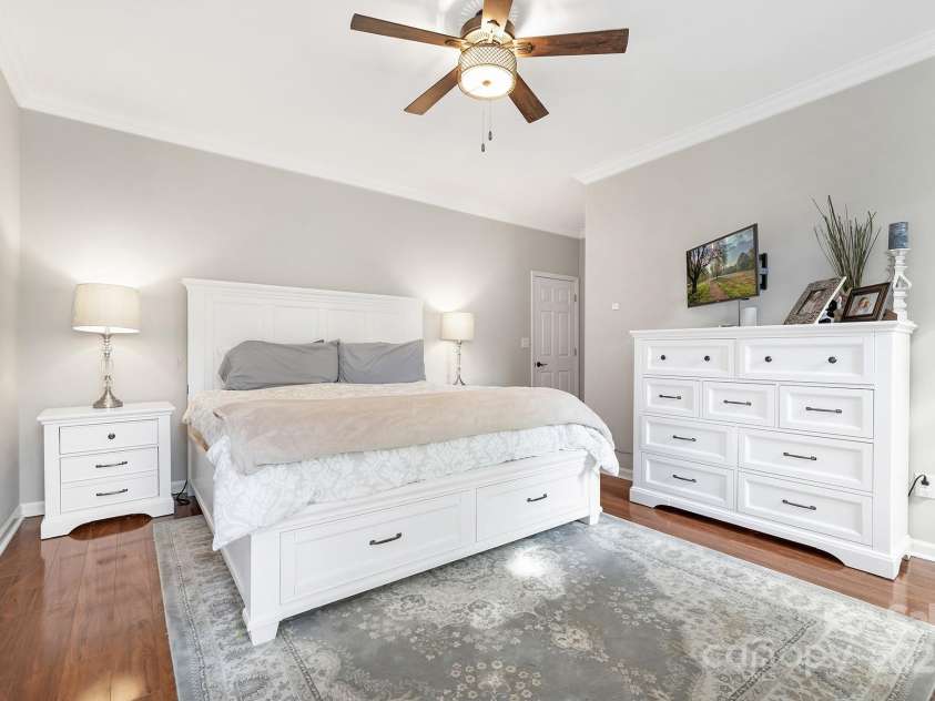3300 Chancellor Lane, Monroe, NC 28110.  MLS# CAR4219871, YatesRealty ID 18121. Primary bedroom