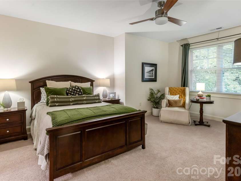 300 White Pine Drive, Hendersonville, NC 28739.  MLS# CAR4375911, YatesRealty ID 18122. Upper guest bedroom 2