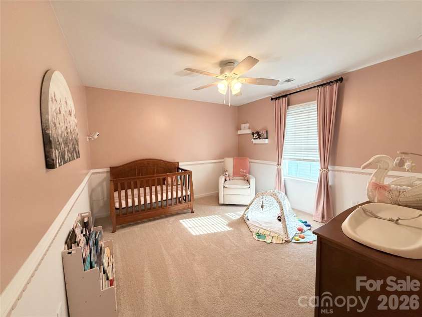 6570 Gopher Road, Lancaster, SC 29720.  MLS# CAR4343153, YatesRealty ID 18124. Bedroom 2 upstairs. 