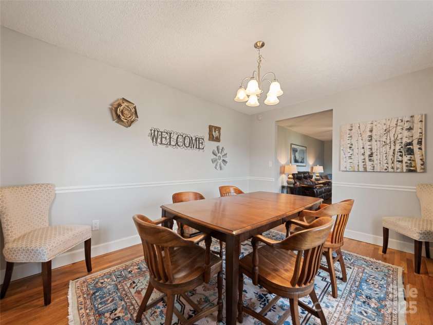 31 West End Circle, Waynesville, NC 28785.  MLS# CAR4200988, YatesRealty ID 18125. Dining Room