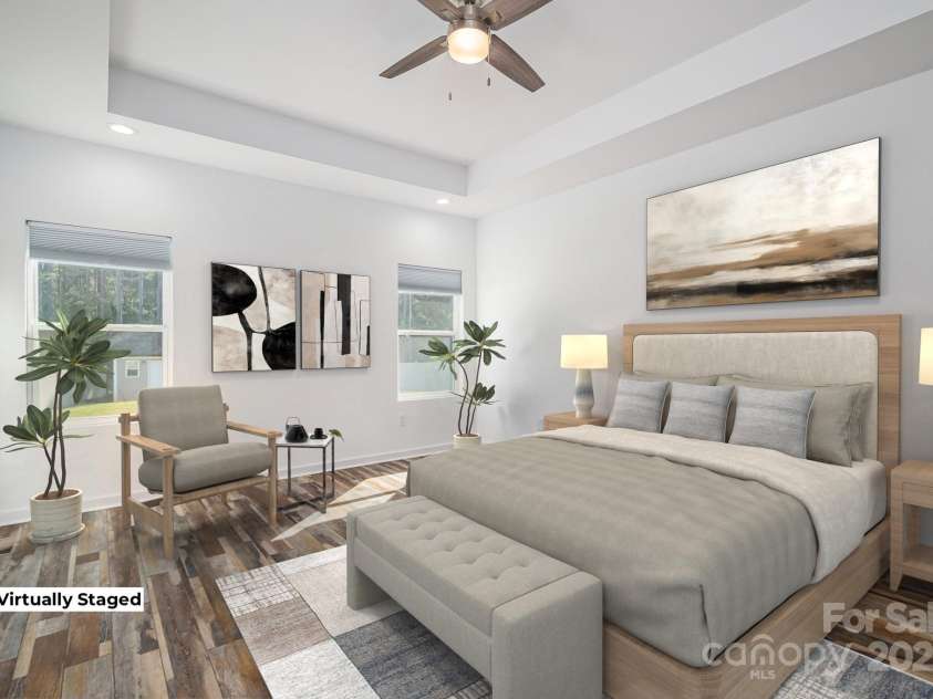 1076 Furnace Road, Iron Station, NC 28080.  MLS# CAR4305734, YatesRealty ID 18126. Primary Bedroom