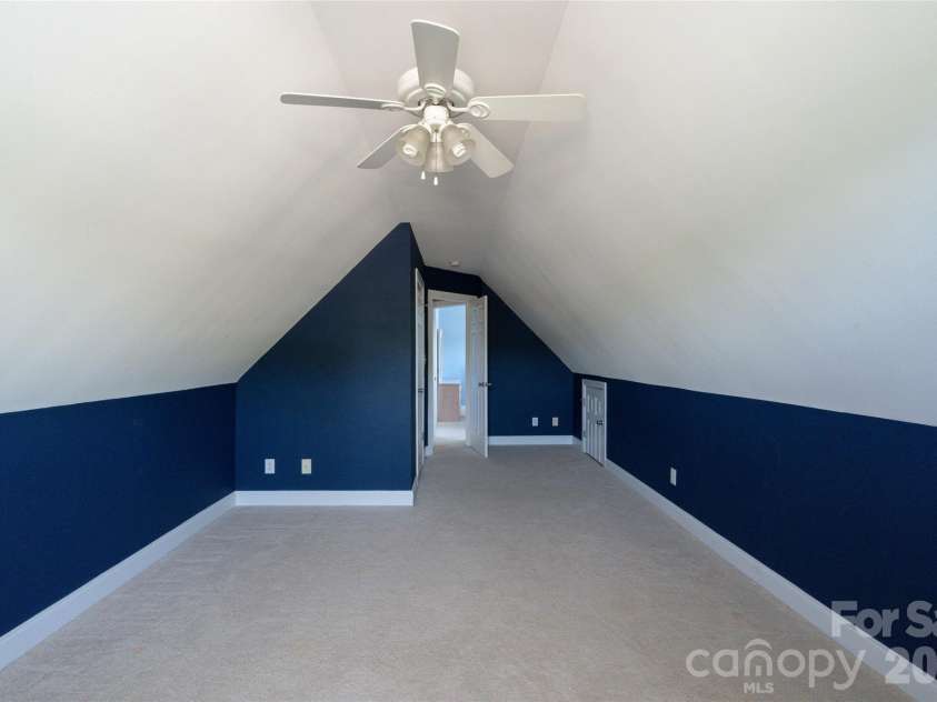 7008 Brett Drive, Monroe, NC 28110.  MLS# CAR4368447, YatesRealty ID 18129. Bonus room/Bedroom/Game room