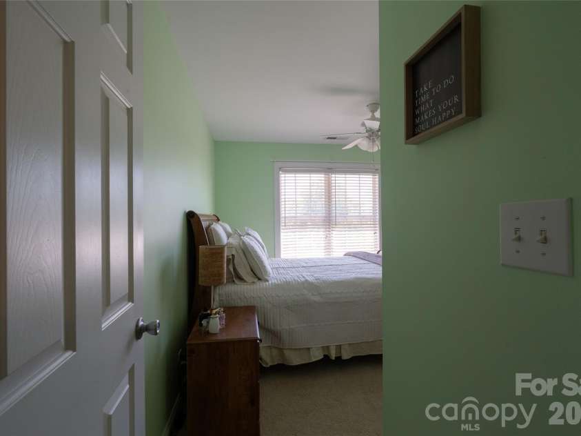 7008 Brett Drive, Monroe, NC 28110.  MLS# CAR4368447, YatesRealty ID 18129. Second bedroom