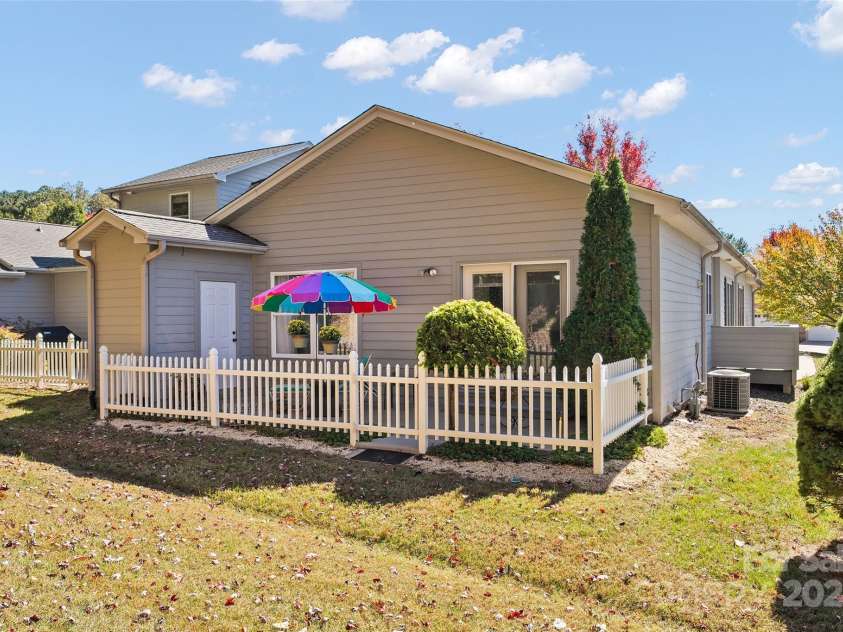 23 Holiday Drive, Arden, NC 28704.  MLS# CAR4312790, YatesRealty ID 1813. Back view