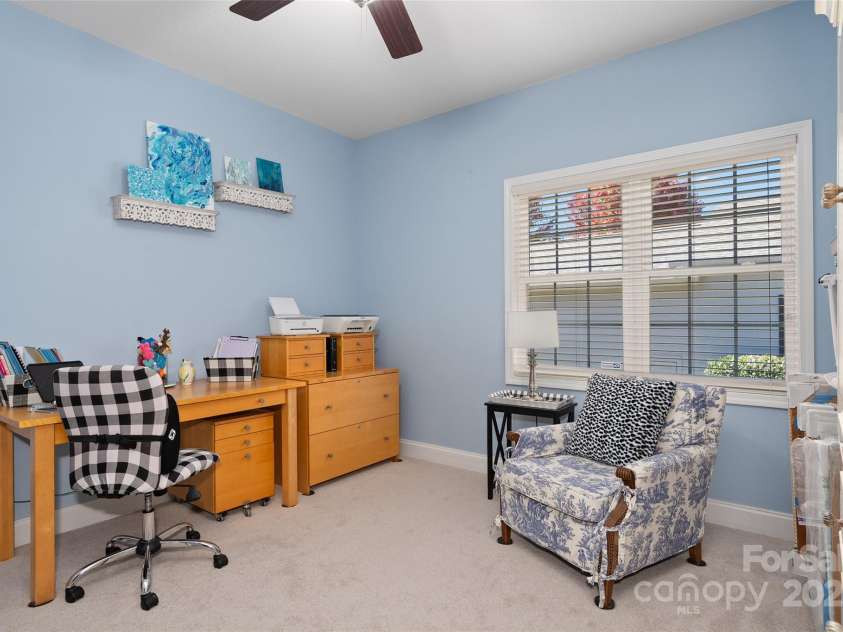 23 Holiday Drive, Arden, NC 28704.  MLS# CAR4312790, YatesRealty ID 1813. Bedroom/Office
