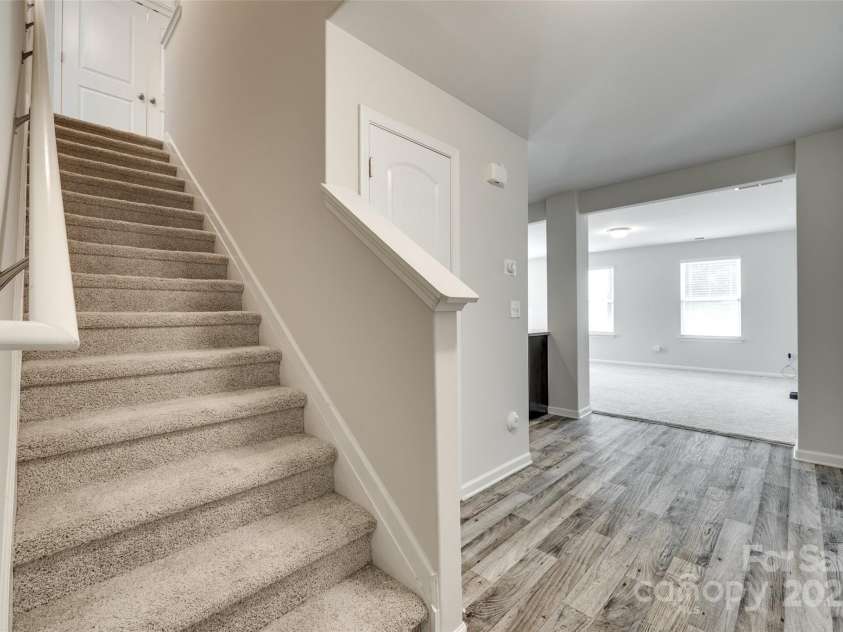 463 Barr Street, Lancaster, SC 29720.  MLS# CAR4267227, YatesRealty ID 18130. Stairway