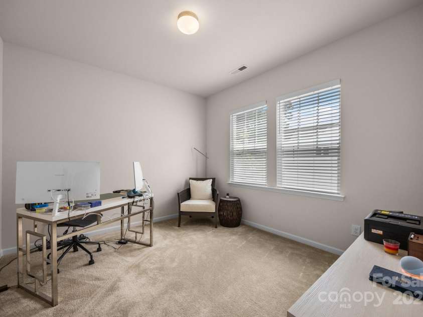 315 Skyebrook Lane, Rock Hill, SC 29730.  MLS# CAR4219949, YatesRealty ID 18131. 3rd bedroom, being used as an office, great space and double windows.