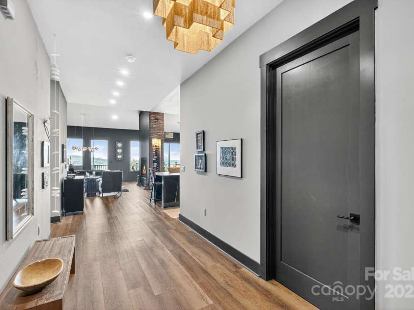 36 Northland Court, Flat Rock, NC 28731.  MLS# CAR4293031, YatesRealty ID 1814. Entrance view in foyer to open floor plan