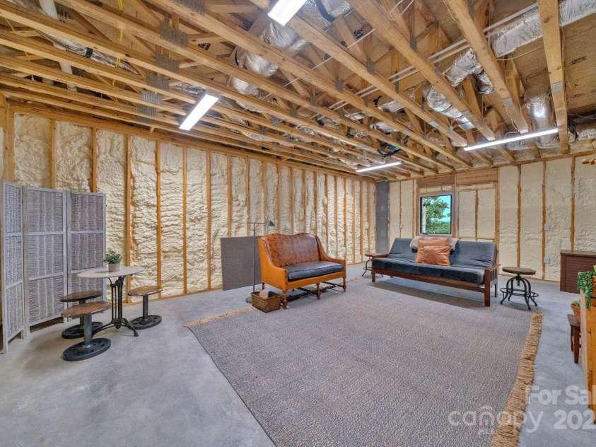 36 Northland Court, Flat Rock, NC 28731.  MLS# CAR4293031, YatesRealty ID 1814. Unfinished 4th bedroom/ flex space