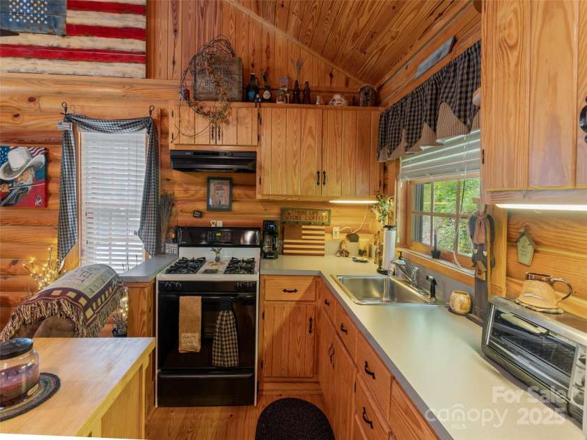 125 Cypress Lane, Saluda, NC 28773.  MLS# CAR4265595, YatesRealty ID 18163. Easy cooking space