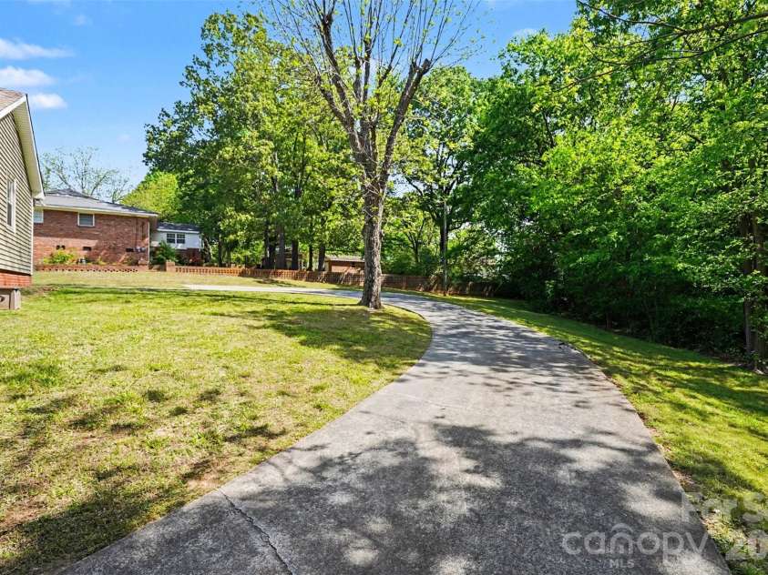 831 Maurice Street, Monroe, NC 28112.  MLS# CAR4370093, YatesRealty ID 18169. Backyard