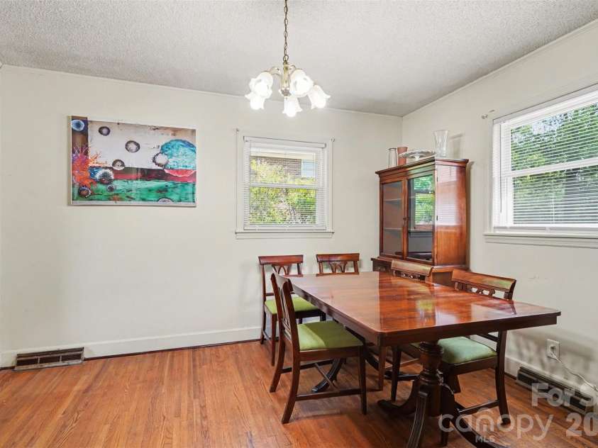 831 Maurice Street, Monroe, NC 28112.  MLS# CAR4370093, YatesRealty ID 18169. Dining Area