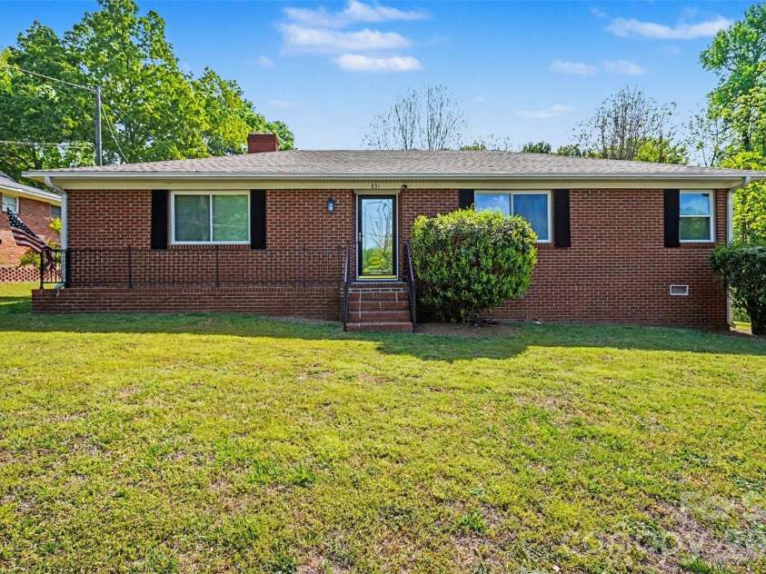 831 Maurice Street, Monroe, NC 28112.  MLS# CAR4370093, YatesRealty ID 18169. Front Exterior