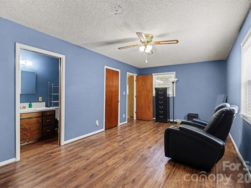 831 Maurice Street, Monroe, NC 28112.  MLS# CAR4370093, YatesRealty ID 18169. Primary Bedroom