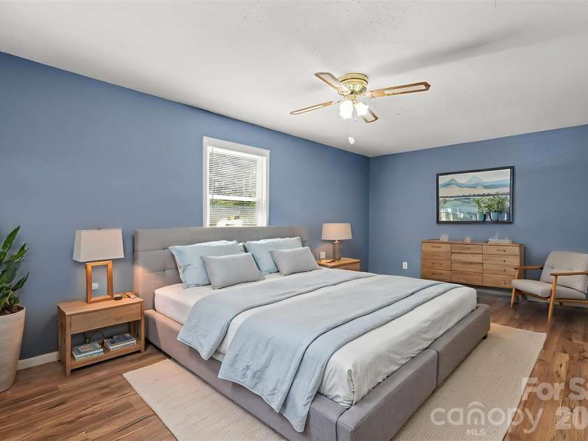 831 Maurice Street, Monroe, NC 28112.  MLS# CAR4370093, YatesRealty ID 18169. Primary Bedroom *Virtually staged*