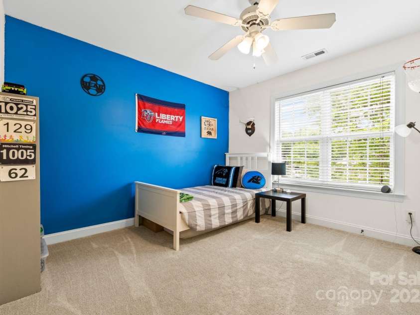 14849 Middlesborough Drive, Matthews, NC 28104.  MLS# CAR4253151, YatesRealty ID 18173. Bedroom #2