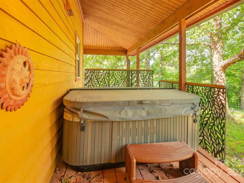 15 Mountain Tea Lane, Alexander, NC 28701.  MLS# CAR4276660, YatesRealty ID 18176. Hot Tub installed less than 4 years
