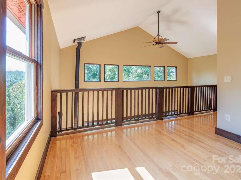 15 Mountain Tea Lane, Alexander, NC 28701.  MLS# CAR4276660, YatesRealty ID 18176. Second Floor Loft
