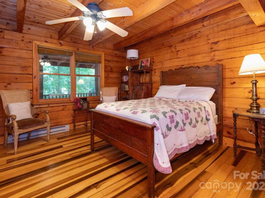 192 Granny Shepherd Road, Mars Hill, NC 28754.  MLS# CAR4285512, YatesRealty ID 18177. 1st floor primary bedroom 