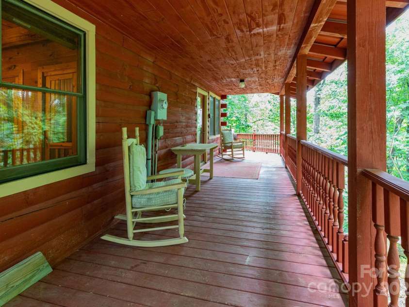 192 Granny Shepherd Road, Mars Hill, NC 28754.  MLS# CAR4285512, YatesRealty ID 18177. Large, covered front porch