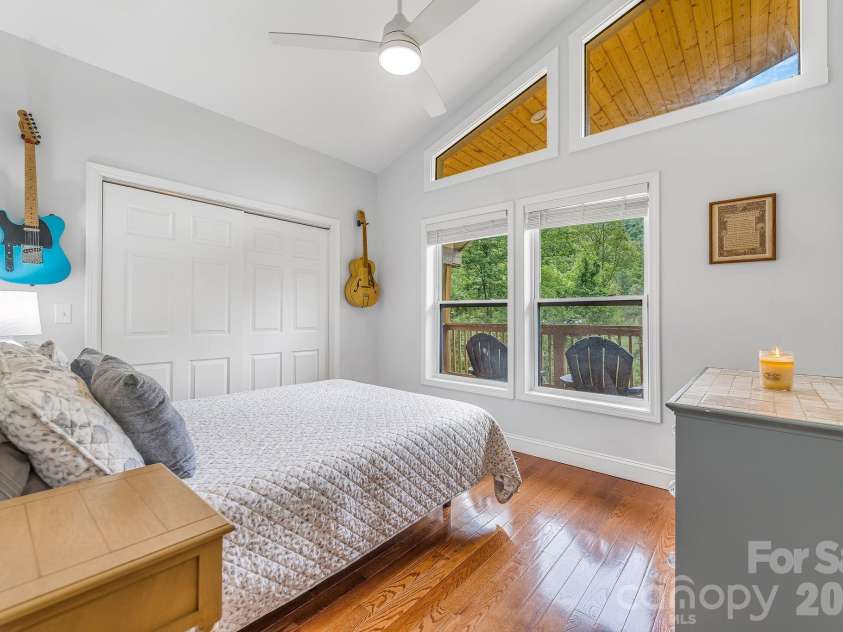 274 Poverty Branch Road, Barnardsville, NC 28709.  MLS# CAR4372195, YatesRealty ID 18179. 2nd bedroom 