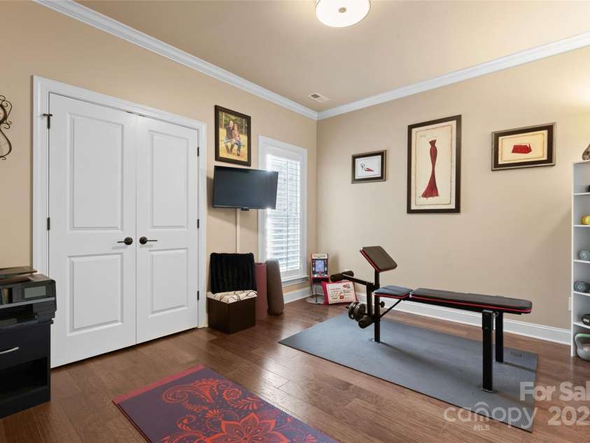 6010 Albiza Drive, Harrisburg, NC 28075.  MLS# CAR4256175, YatesRealty ID 18179. Third Bedroom/Office/Den.