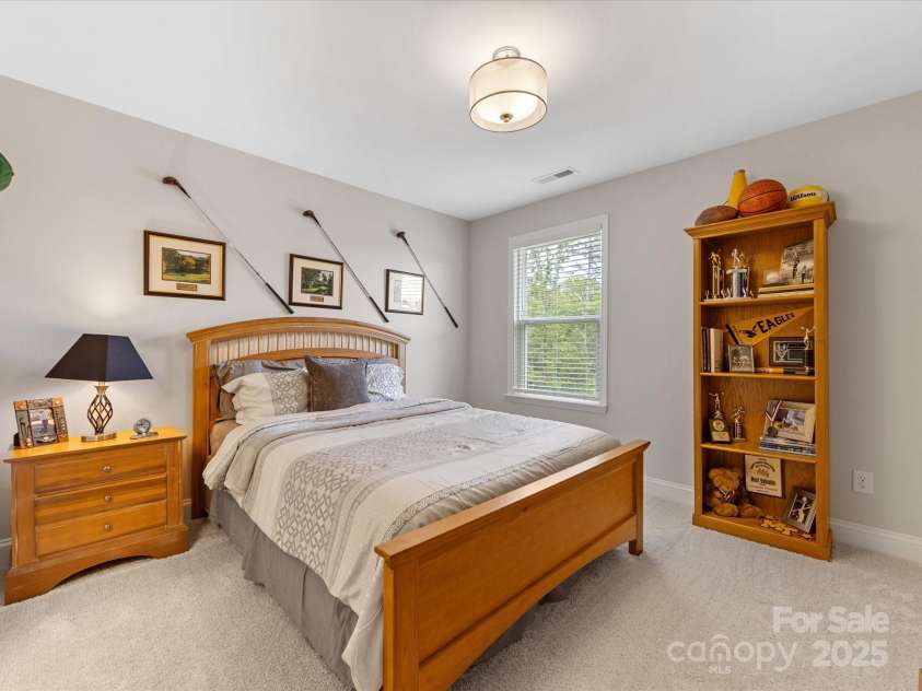 603 Southstone Drive, Matthews, NC 28104.  MLS# CAR4258701, YatesRealty ID 18185. Bedroom 3