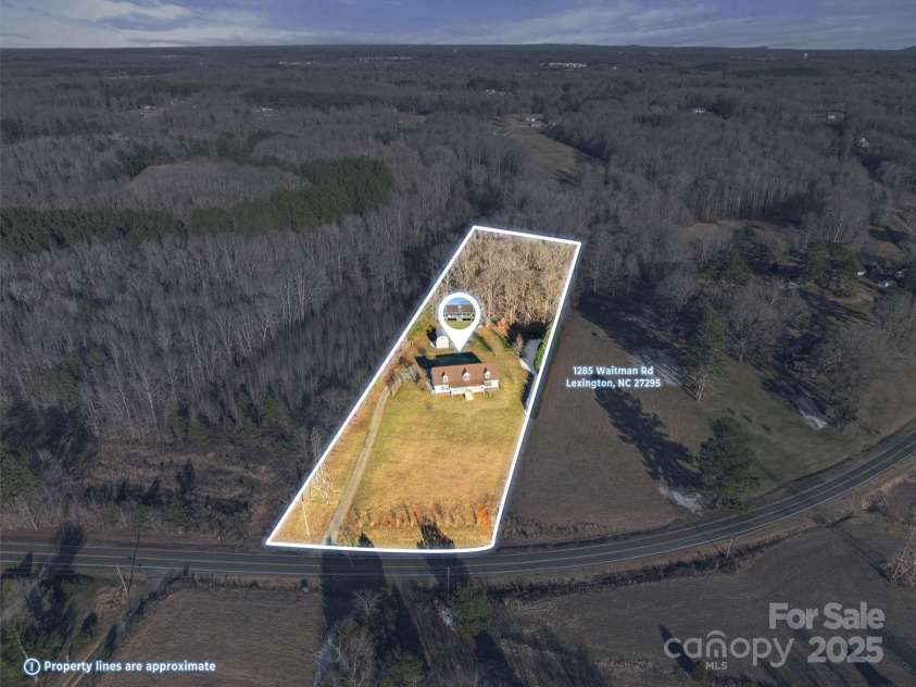 1285 Waitman Road, Lexington, NC 27295.  MLS# CAR4268596, YatesRealty ID 18189. 