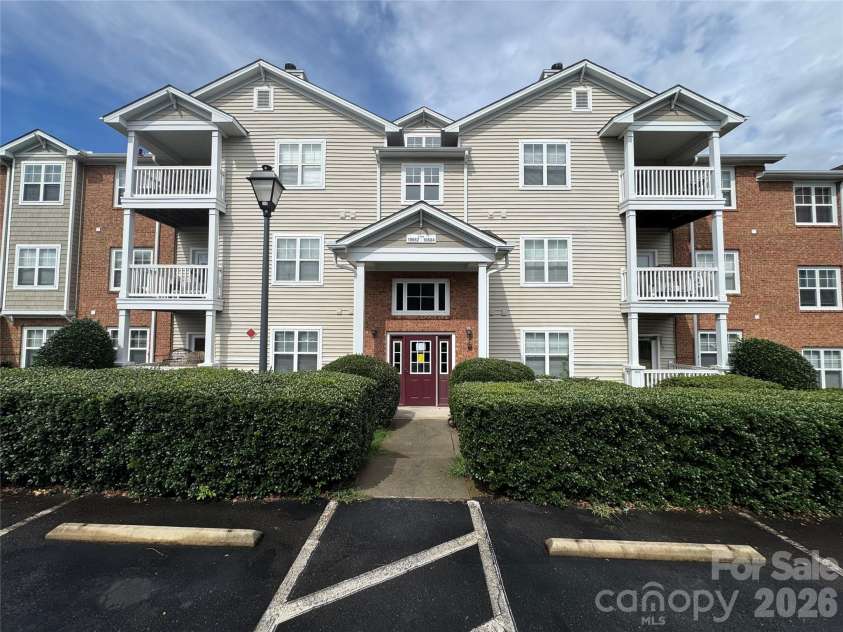 10676 Hill Point Court, Charlotte, NC 28262.  MLS# CAR4388592, YatesRealty ID 18194. Front of Building