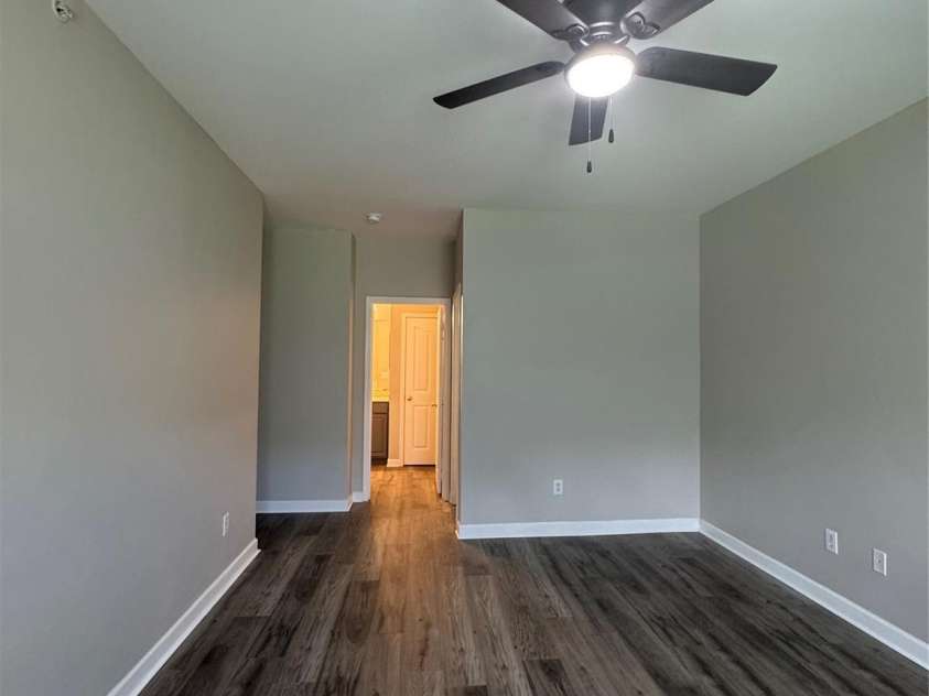 10676 Hill Point Court, Charlotte, NC 28262.  MLS# CAR4388592, YatesRealty ID 18194. View in Primary Bedroom looking towards attached Bathroom