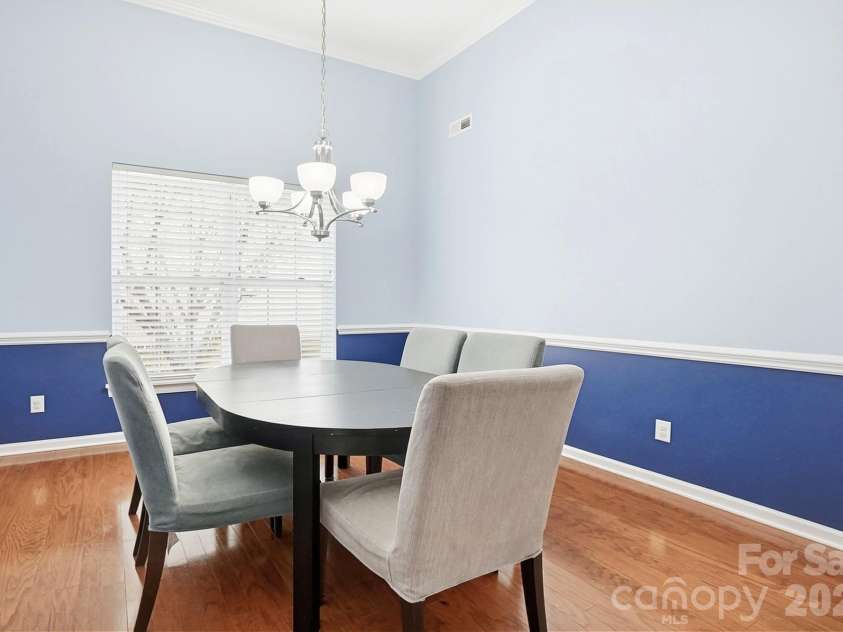 5008 Rosewater Lane, Indian Trail, NC 28079.  MLS# CAR4335449, YatesRealty ID 18201. Dining Room