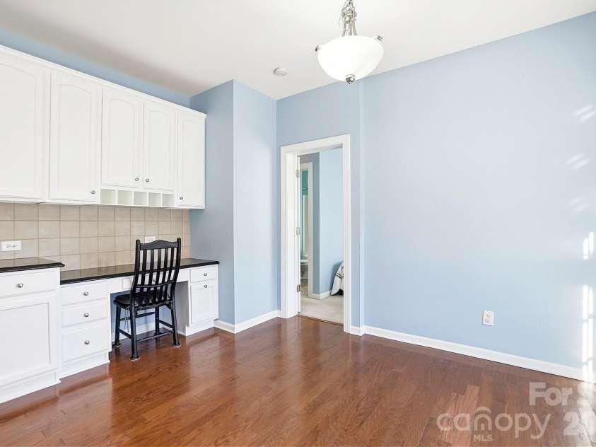 5008 Rosewater Lane, Indian Trail, NC 28079.  MLS# CAR4335449, YatesRealty ID 18201. Kitchen Desk Area