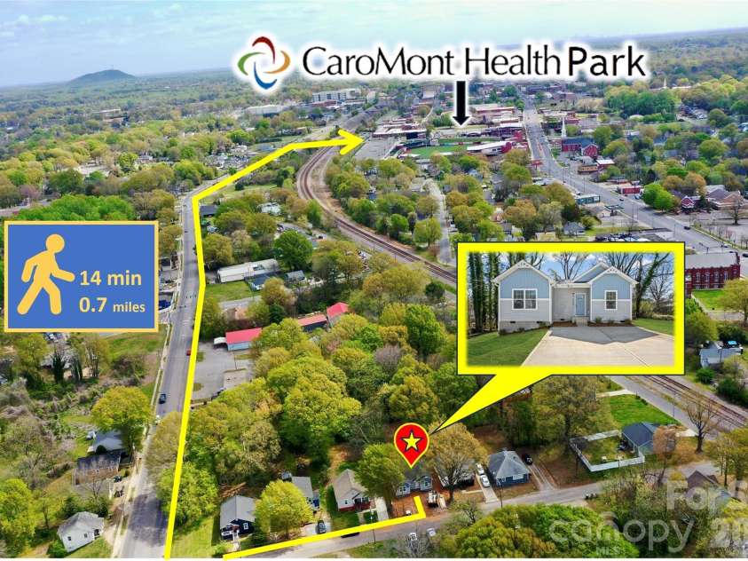 210 Vance Street, Gastonia, NC 28052.  MLS# CAR4362007, YatesRealty ID 18202. 