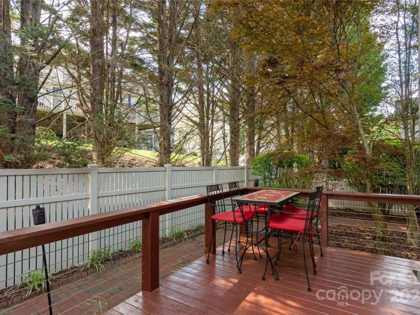 219 Rivercrest Boulevard, Arden, NC 28704.  MLS# CAR4124983, YatesRealty ID 1821. Back Deck