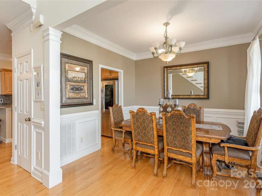 219 Rivercrest Boulevard, Arden, NC 28704.  MLS# CAR4124983, YatesRealty ID 1821. Dining Room