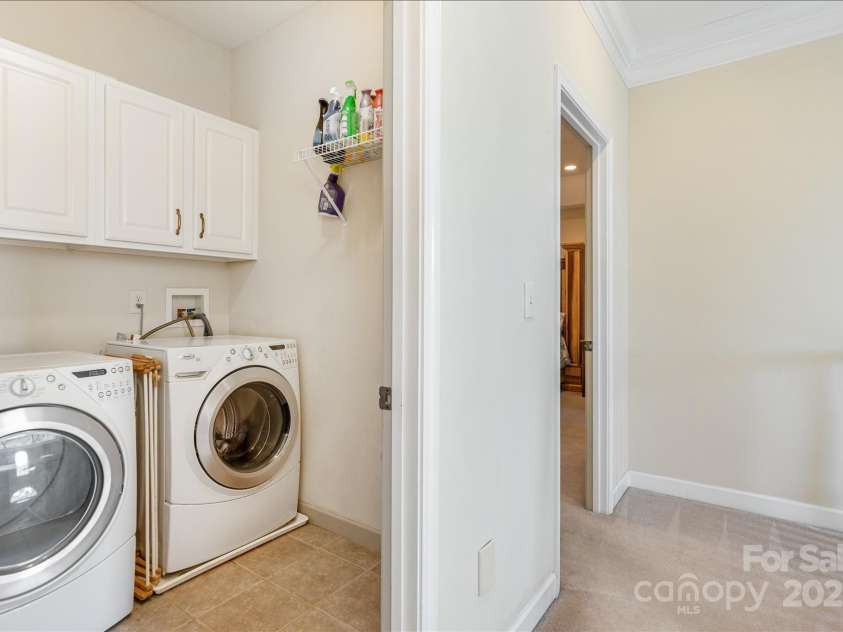 219 Rivercrest Boulevard, Arden, NC 28704.  MLS# CAR4124983, YatesRealty ID 1821. Laundry Room on Second Floor
