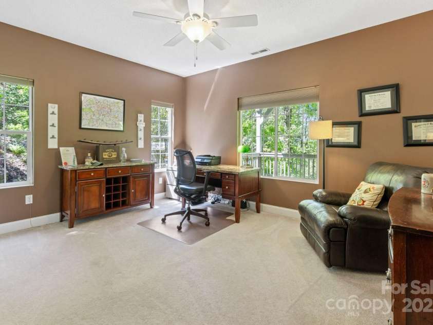 127 Poppy Lane, Asheville, NC 28803.  MLS# CAR4252357, YatesRealty ID 18218. Downstairs - Bedroom 4