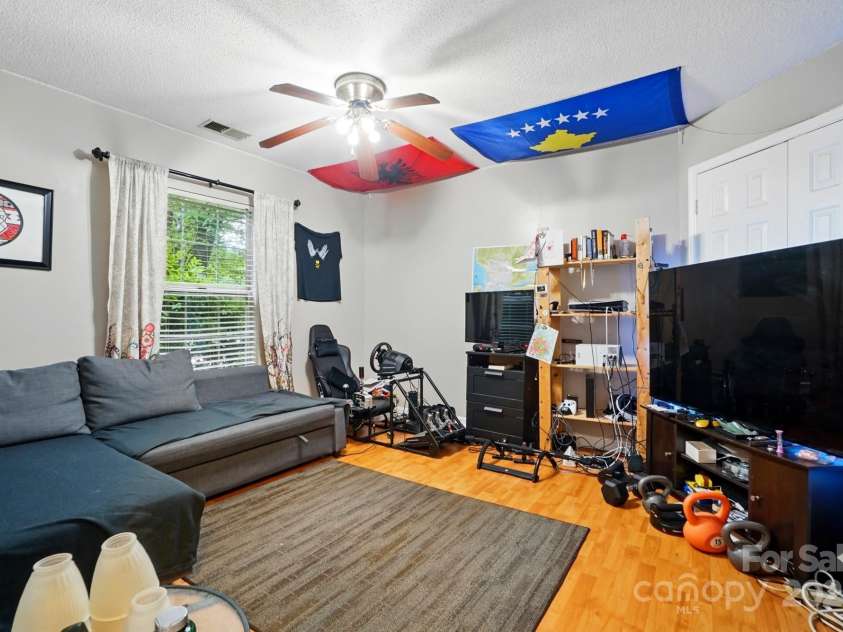 6717 Bickham Lane, Charlotte, NC 28269.  MLS# CAR4257776, YatesRealty ID 18226. Bedroom /office 4