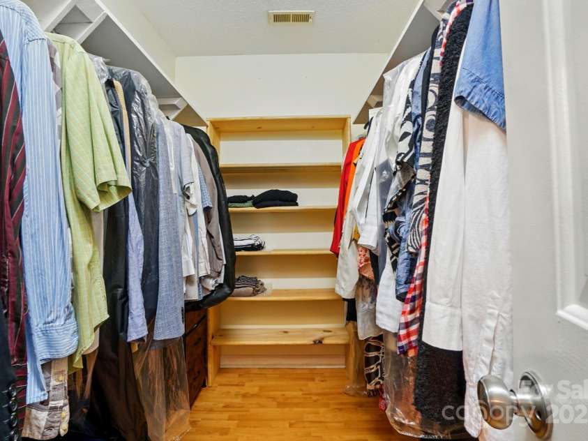 6717 Bickham Lane, Charlotte, NC 28269.  MLS# CAR4257776, YatesRealty ID 18226. Master closet