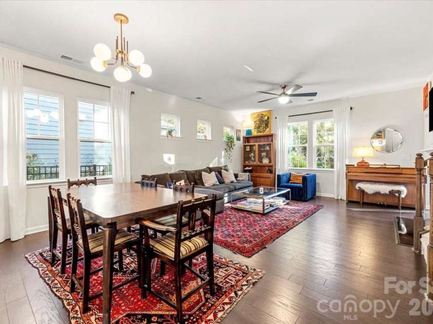 134 Dry Rivers Lane, Mooresville, NC 28117.  MLS# CAR4376553, YatesRealty ID 18227. Dining Area