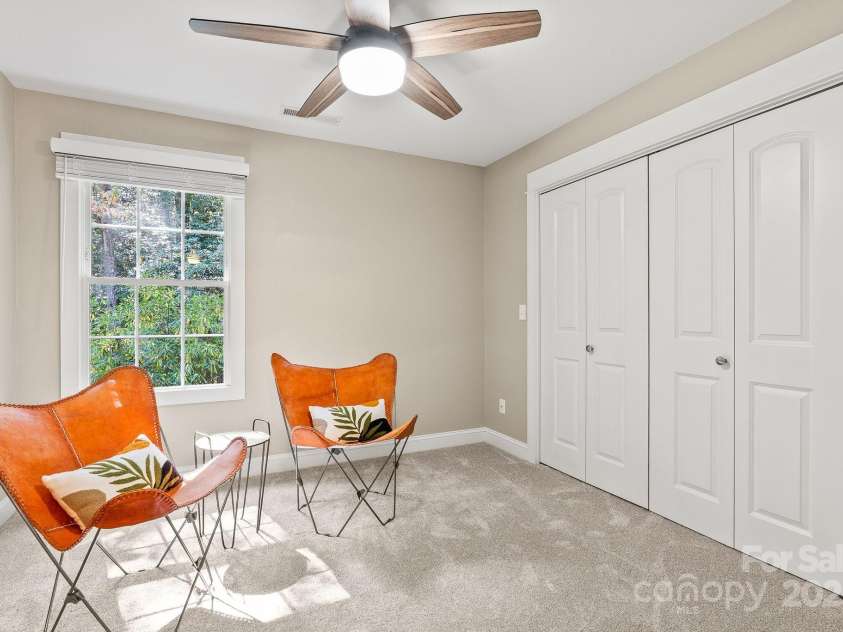 605 Salola Lane, Brevard, NC 28712.  MLS# CAR4312088, YatesRealty ID 18227. Guest room #3 or office or den?  Plenty of closet space in this room too.