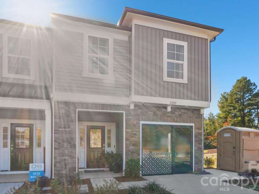 2225 Gladwyne Place, Charlotte, NC 28269.  MLS# CAR4372215, YatesRealty ID 18233. Representative Photo From Model Home