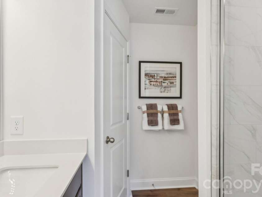 2225 Gladwyne Place, Charlotte, NC 28269.  MLS# CAR4372215, YatesRealty ID 18233. Representative Photo From Model Home - Owner's Bathroom
