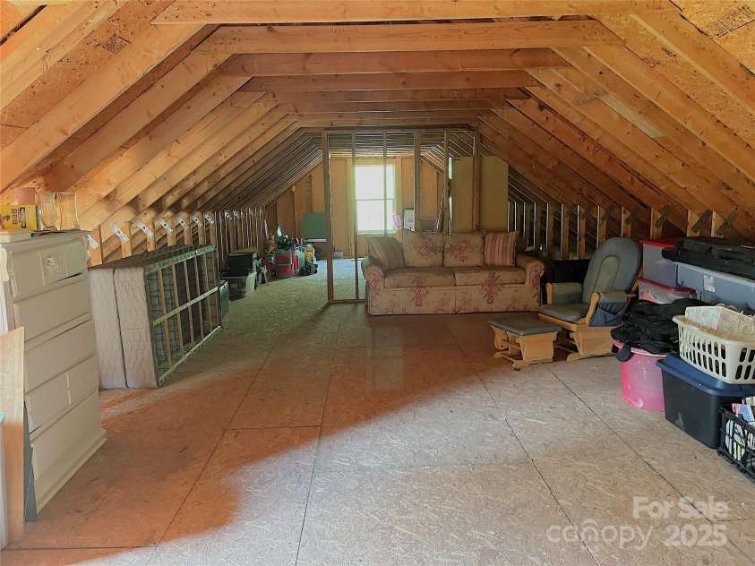 350 French Mountain Drive, Marion, NC 28752.  MLS# CAR4298373, YatesRealty ID 18236. Attic space